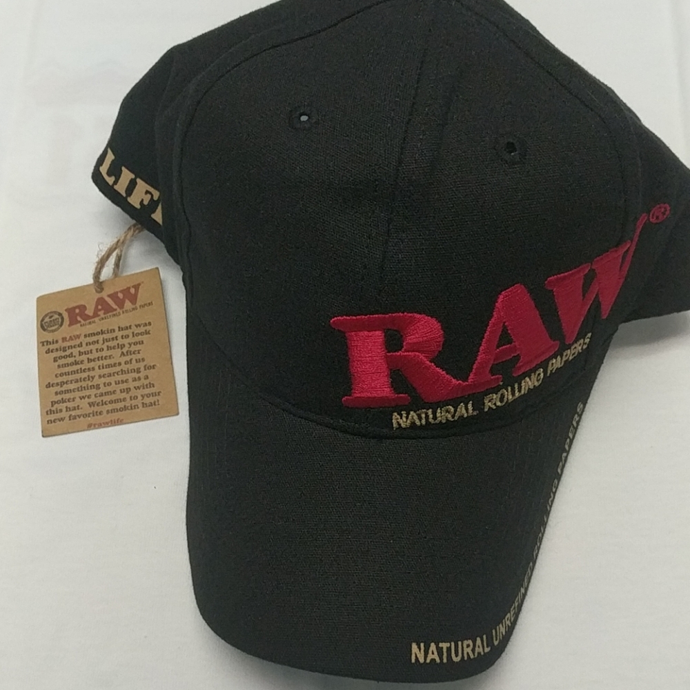 NWT Raw Rolling Papers Baseball Cap with Packer